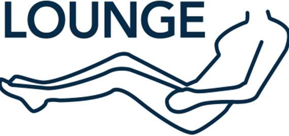 A logo of the lounge club