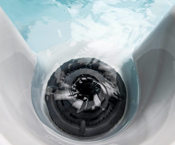 A close up of the inside of a sink A close up of the inside of a sink