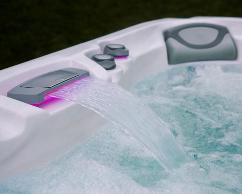 A close up of the top of a hot tub A close up of the top of a hot tub