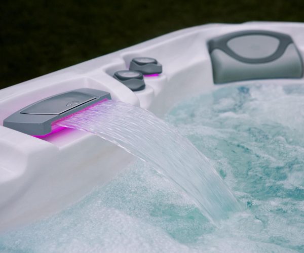 A close up of the top of a hot tub A close up of the top of a hot tub